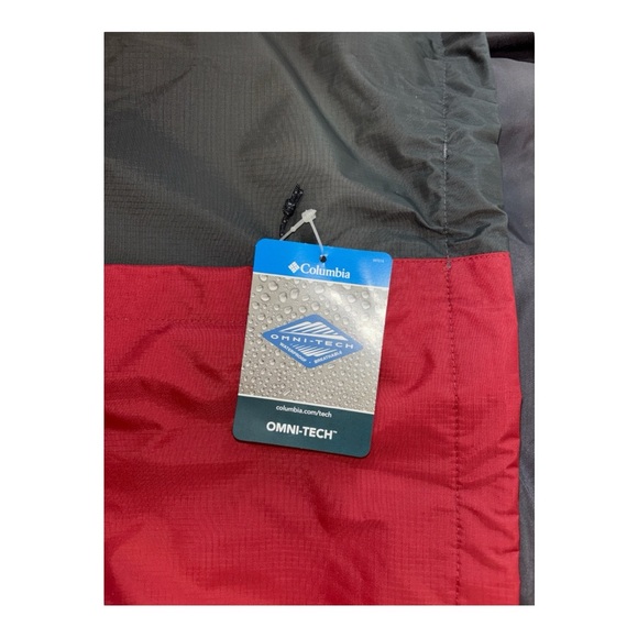 NWT COLUMBIA MENS JACKET WITH HOOD & VENTED UNDERARMS - Picture 8 of 11